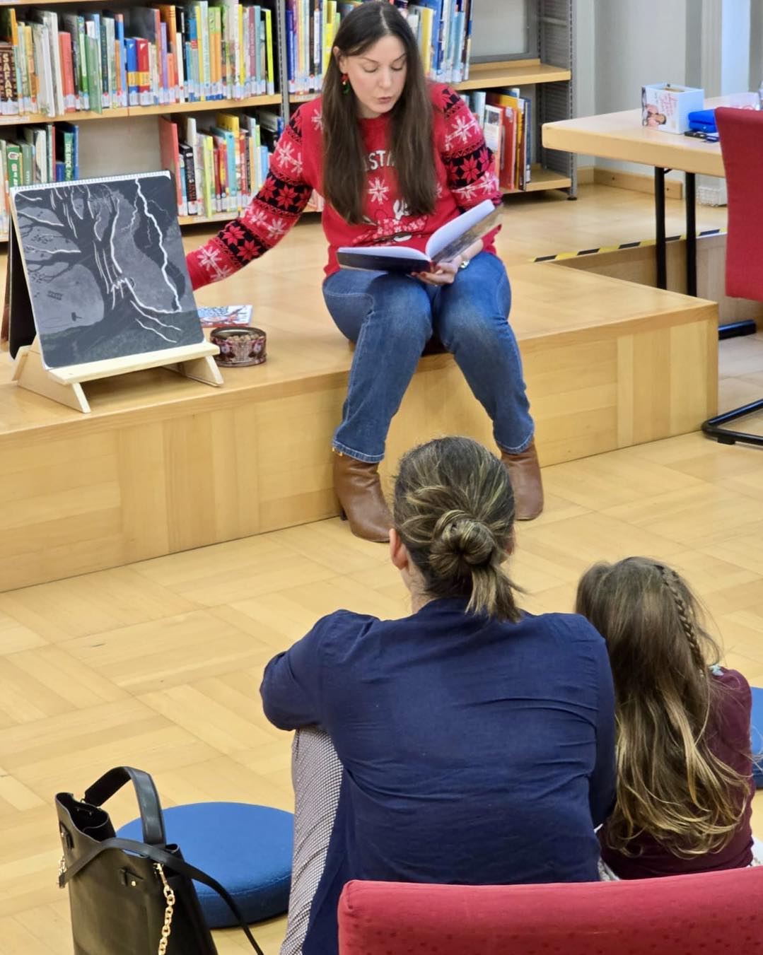 Lecture immersive à la bibliothèque de Dudelange