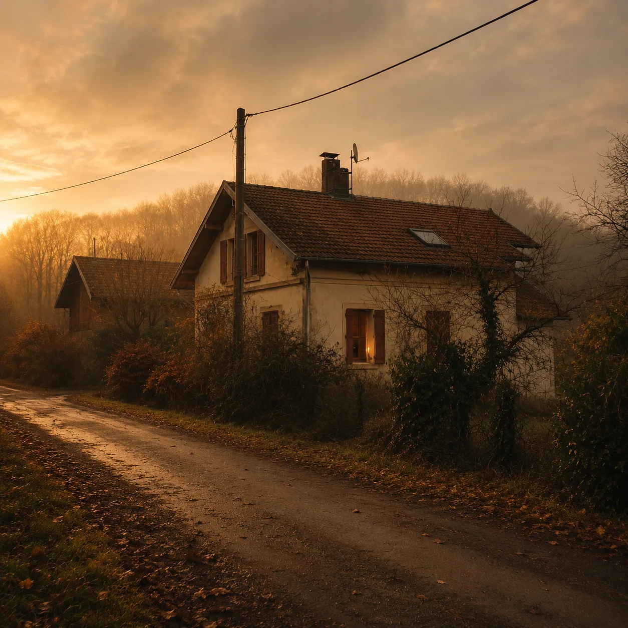 La maison forestière de Zoufftgen, au bord de la forêt depuis plus d'un siècle